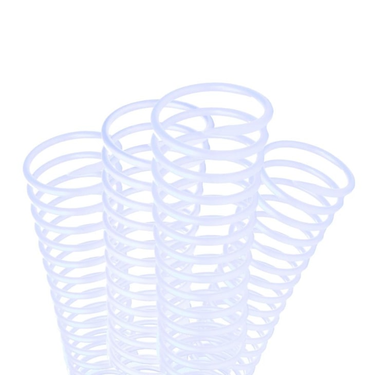 Espiral Para Encadernação Branco 17mm 3x1 Para 120fls 100un