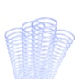 Espiral para Encadernação Cristal 17mm para 100fls 100un