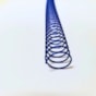 Espiral para Encadernação Metal Azul A4 25MM 160fls 50un