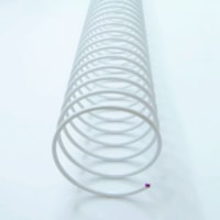 Espiral para encadernação Metal Branco A4 3x1 09mm 10un