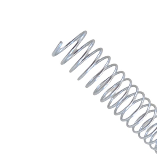 Espiral para Encadernação Metal Prata A4 25mm 160fls 10un