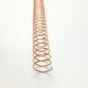 Espiral para Encadernação Metal Rose A4 33mm 6x1 250fls 10un