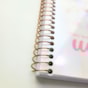 Espiral para Encadernação Metal Rose Gold A4 33MM 6x1 250fls 10un