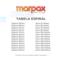 Espiral Para Encadernação Preto 50mm Para 450 Folhas 12un