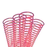 Espiral para Encadernação Vermelho 23mm para 140 fls 60un