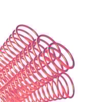 Espiral para Encadernação Vermelho 50mm para 450fls 12un