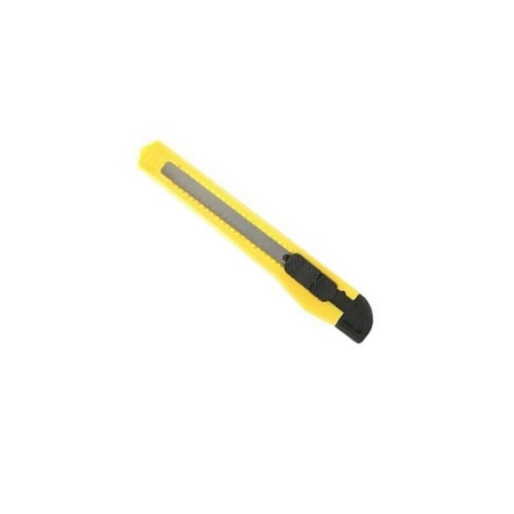 Estilete Retrátil Estreito 09mm Plástico ES0901 BRW 01un