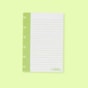 Fichas Pautadas Verticais Caderno Inteligente 180g 50 Folhas