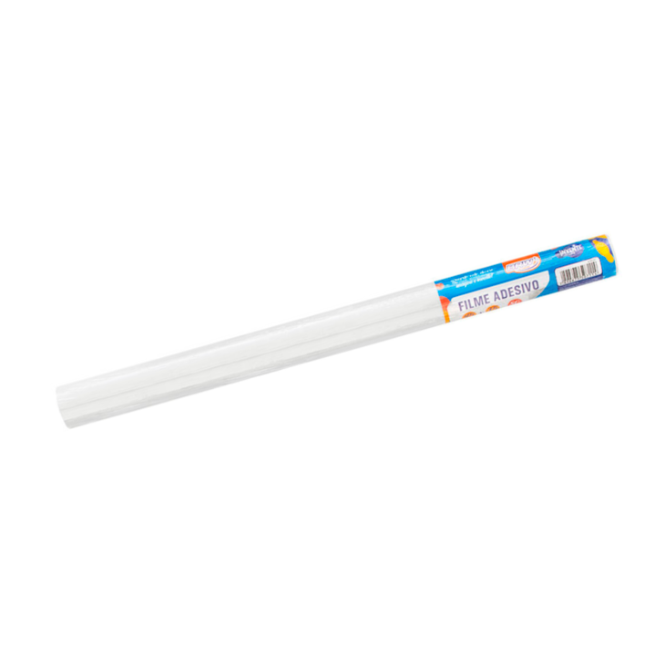 Filme Autoadesivo Decorativo 80mic Branco 45cmx1,5m