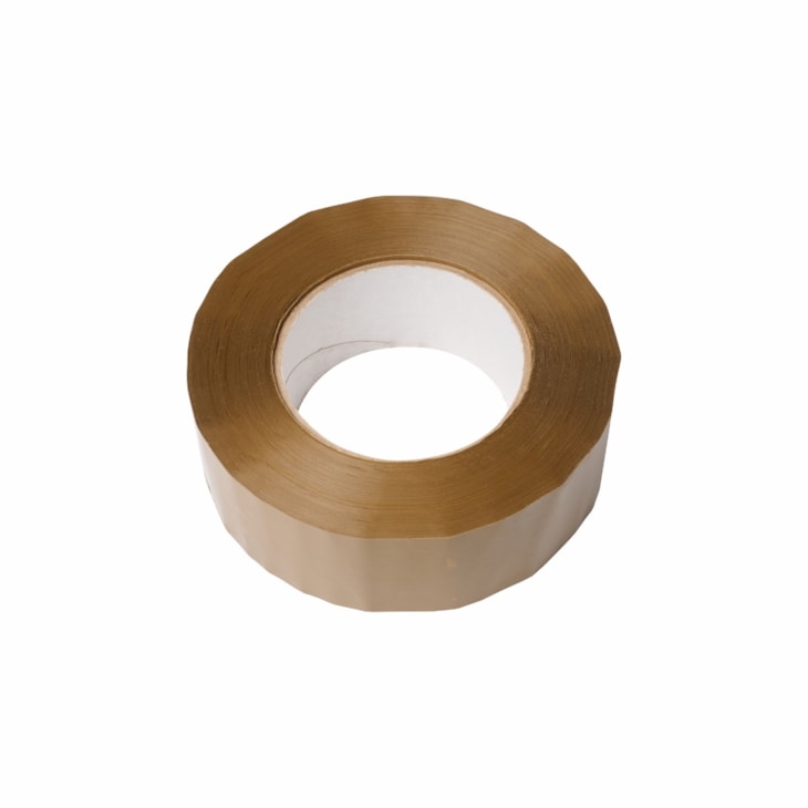Fita adesiva Marrom 70mmx50m Super Fitas 01un