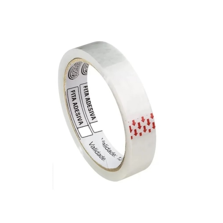 Fita Adesiva Transparente Grande 12mmx40m 01un