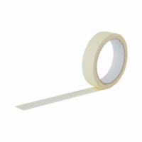 Fita Crepe Fina 18x20 18mm x 20 Metros Super Fitas 12un