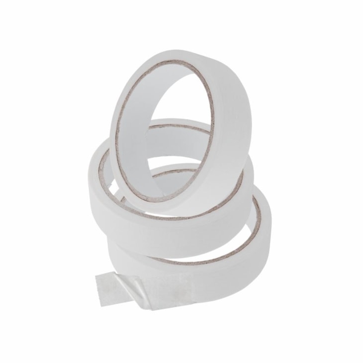 Fita Dupla Face Fina Adesiva 12mm x 30m Super Fitas 20un