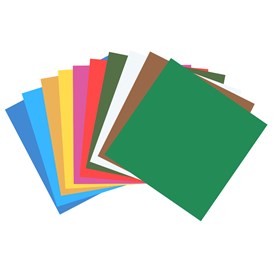 Folha de EVA Colorido Lisa Sortidas 40X48cm Marpax 10un