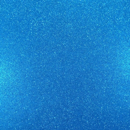 Folha de EVA Glitter Azul 40x48cm 1,5mm pacote com 10 un
