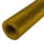 Folha de EVA Glitter Ouro 40x48cm 1,5mm pacote com 10 un