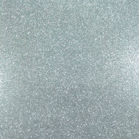 Folha de EVA Glitter Prata 40x48cm 1,5mm pacote com 10 un