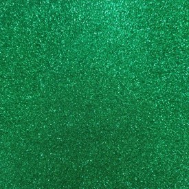 Folha de EVA Glitter Verde 40x48cm 1,5mm pacote com 10 un
