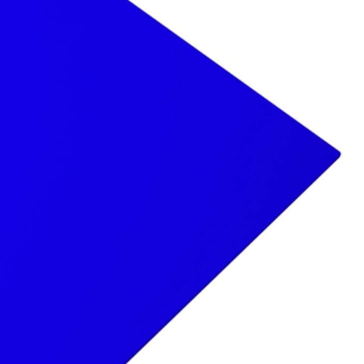 Folha de EVA Liso Azul 40x48cm 1,5mm pacote com 10un