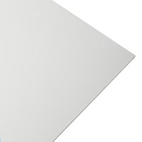Folha de EVA Liso Branco 40x48cm 1,5mm pacote com 10un