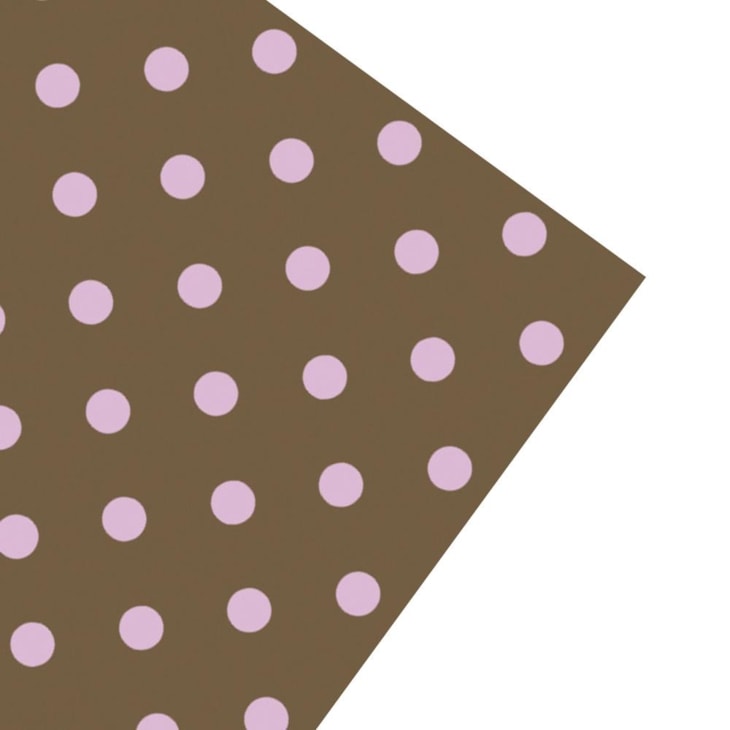 Folha de Eva Poá Marrom/Rosa 40X48cm 1,5mm Pacote com 10un