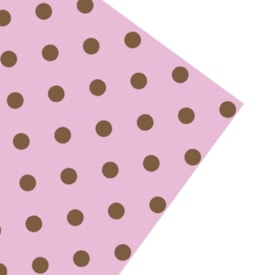 Folha de Eva Poá Rosa/Marrom 40X48cm 1,5mm Pacote com 10un