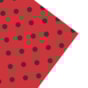 Folha de EVA Poá Vermelho/Preto 40x48cm 1,5mm pacote com 10 un