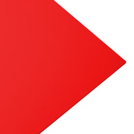 Folha de EVA Vermelho Liso 40x48cm 1,5mm Marpax 05 un