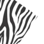 Folha de EVA Zebra Branco/Preto 40x48cm 1,5mm pacote com 10 un