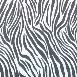 Folha de EVA Zebra Branco/Preto 40x48cm 1,5mm pacote com 10 un