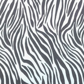 Folha de EVA Zebra Branco/Preto 40x48cm 1,5mm pacote com 10 un