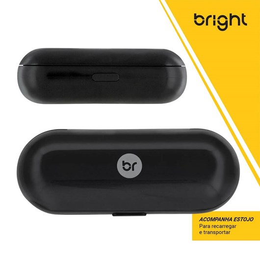 Fone Bluetooth Sem Fio Blacksound Com Microfone Bright 514