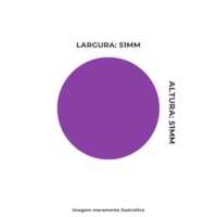 Furador de Eva e Papel Scrapbook Circulo Grande 51mm 01un