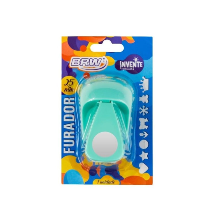 Furador de Eva e Papel Scrapbook Circulo Pequeno 25mm 01un