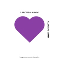 Furador de Eva e Papel Scrapbook Coração Grande 51mm 01un