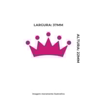 Furador de Eva e Papel Scrapbook Coroa Médio 38mm BRW 01un