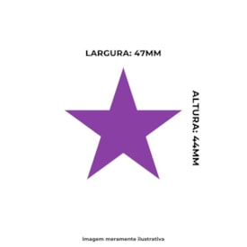 Furador de Eva e Papel Scrapbook Estrela Grande 51mm 01un