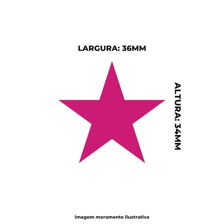 Furador de EVA e Papel Scrapbook Estrela Médio 38mm 01 un