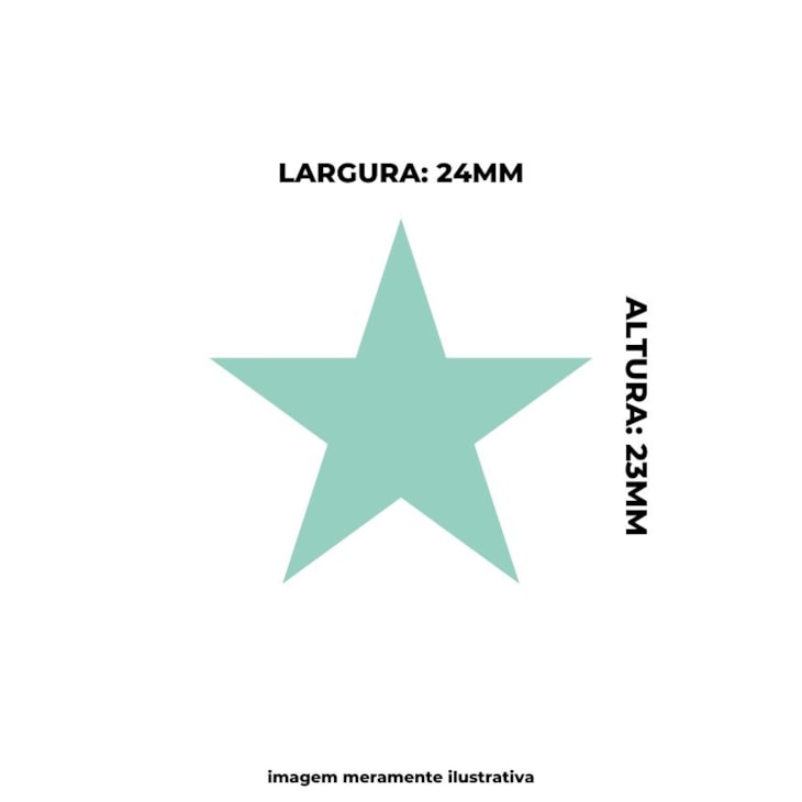 Furador de Eva e Papel Scrapbook Estrela Pequeno 25mm 01un