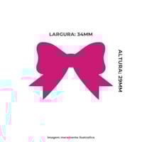 Furador de Eva e Papel Scrapbook Laço Médio 38mm BRW 01un