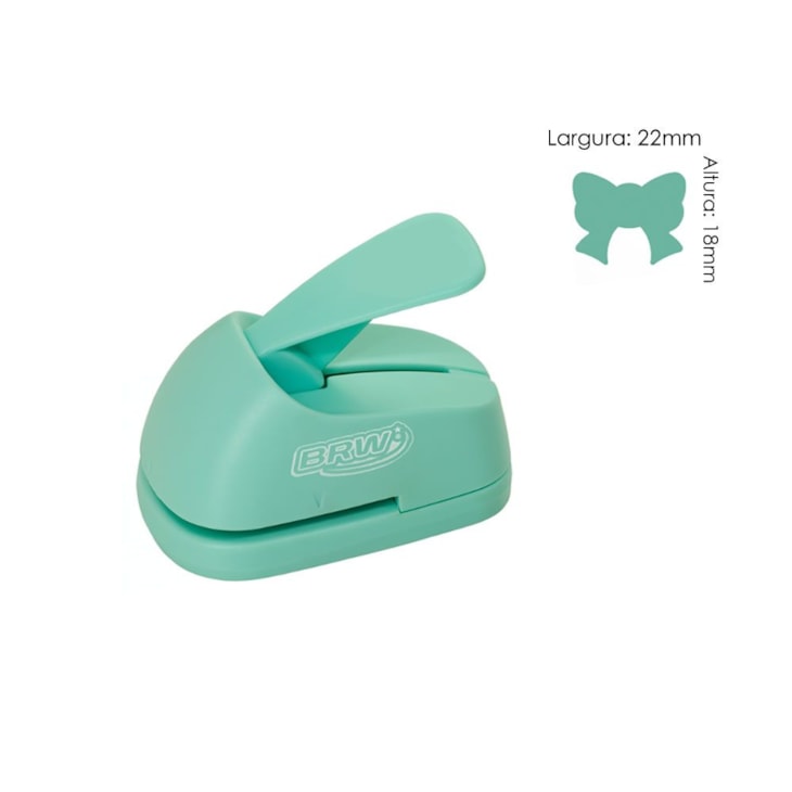 Furador de Eva e Papel Scrapbook Laço Pequeno 25mm 01un