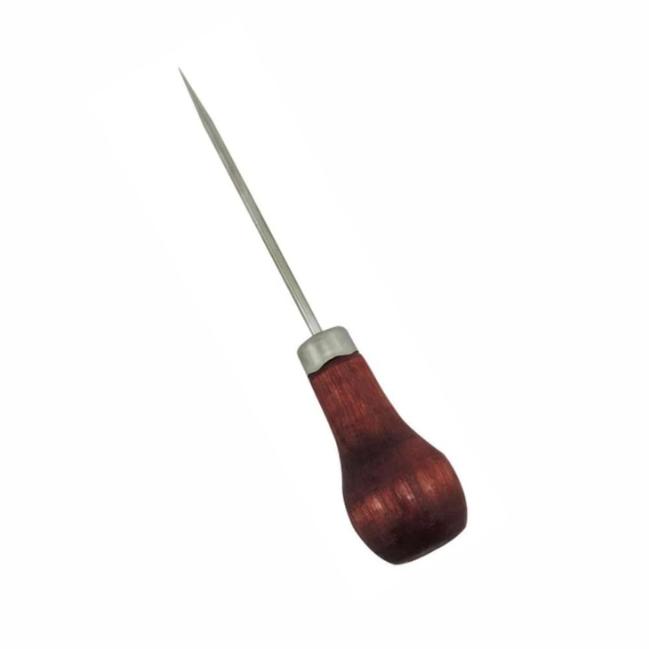 Furador de Tecido Manual com Cabo de Madeira Lanmax 01un