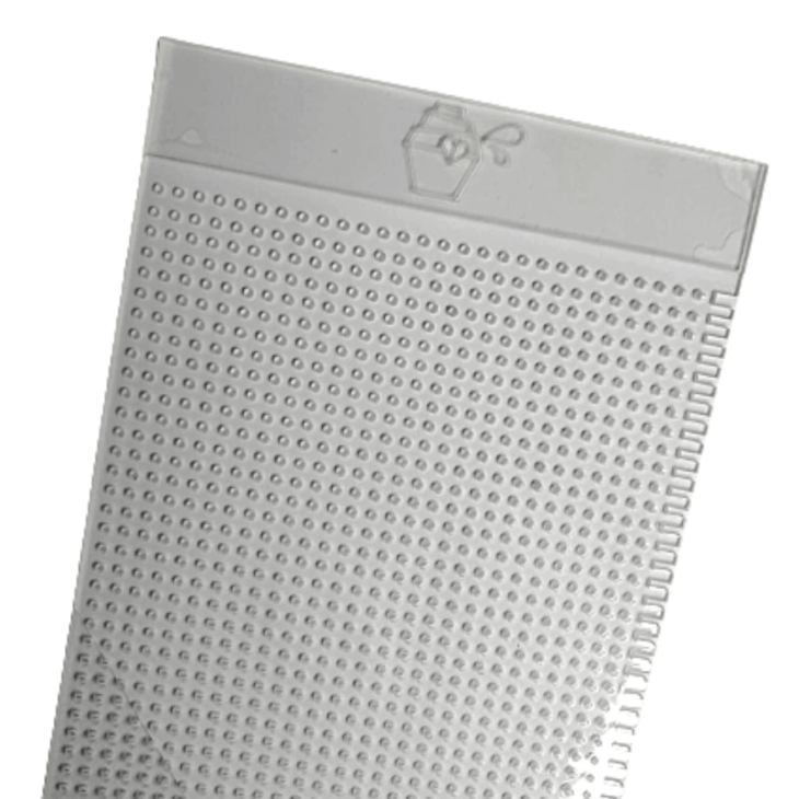Gabarito de furação Acrílico para Encadernação 15x30cm Marpax