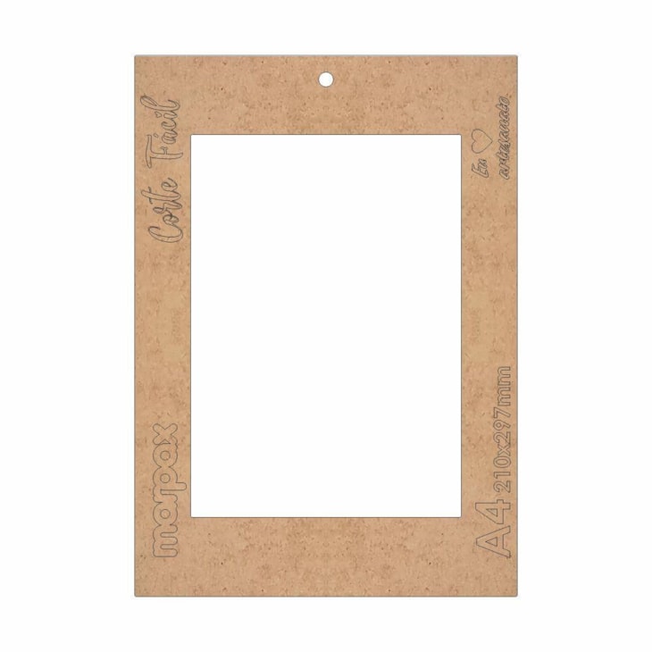 Gabarito para Guilhotina Corte Fácil A4 Marpax com 4 Peças