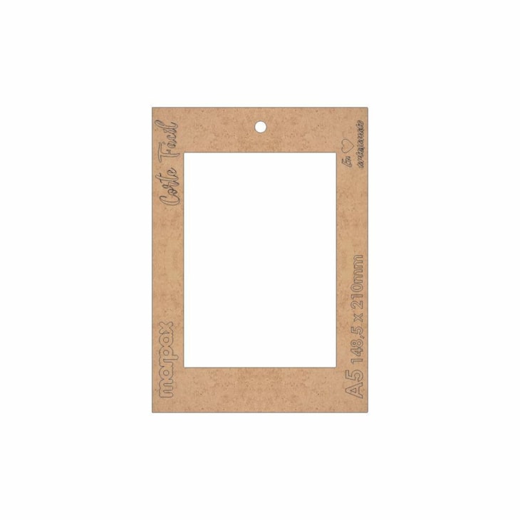 Gabarito para Guilhotina Corte Fácil A5 Marpax com 3 Peças