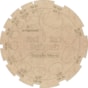 Gabarito Redondo para Wire-o 2x1 e 3x1 MDF Marpax