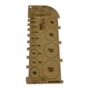 Gabarito Retangular para Espiral MDF Marpax