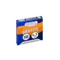 Grafite 0.3mm Hb com 12undades BRW - Caixa C/ 12 Tubos