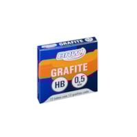Grafite 0.5mm Hb com 12undades BRW - Caixa C/ 12 Tubos