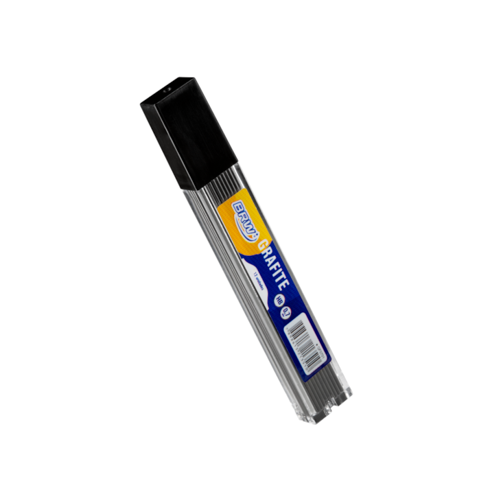Grafite 0.7mm HB com 12 Unidades BRW - Caixa c/ 12 tubos